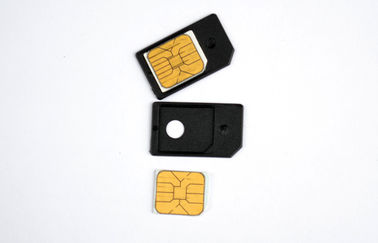 3nn Nano Micro SIM Card Adapter Mini Czarny 1,5 x 2,5 cm dla iPhone