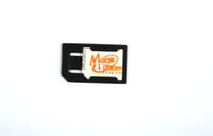 Czarny Micro Nano Adapter SIM Normal Mobile Phone tworzywo ABS