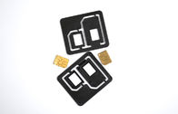 Plastikowe 2 in 1 Nano Dual SIM adapterów, tworzywo ABS 3.9 x 3.4cm