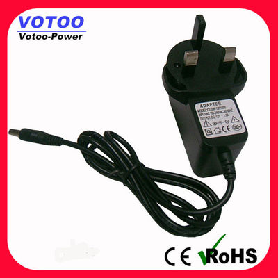 High Efficiency 9W 9V 1A Zasilacz naścienny Do odtwarzacza DVD, 50-60Hz