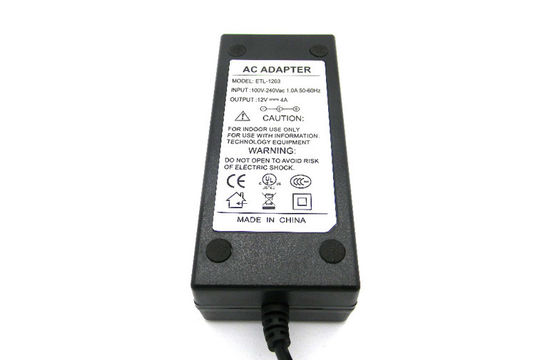 Hi-pot 12V 4A Pulpit DC Power Supply FCC Part 15 Class B dla kamer bezpieczeństwa