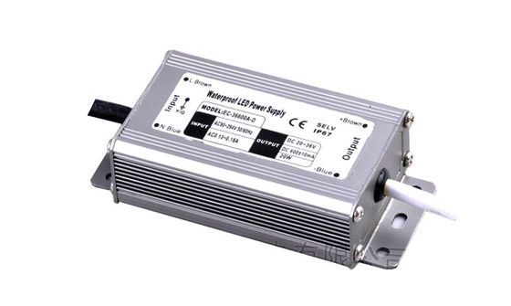 Oszczędzanie energii 250V AC Prąd stały Sterownik LED 600mA 20W Z EN61000-3-2