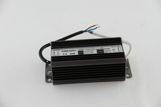 1500mA 50 Watt LED Czarny Prąd stały Kierowca Plastic Case, 36V Sterownik LED Power Supply
