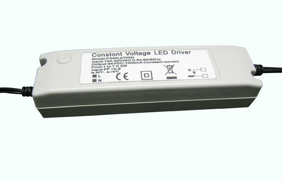 Mini AC DC stałonapięciowy LED 24V 0.8A z automatycznym kierowcy Odnawianie