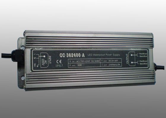 2400mA Niezmienna wodoodporna dioda LED do zasilania zewnętrznego oświetlenia LED