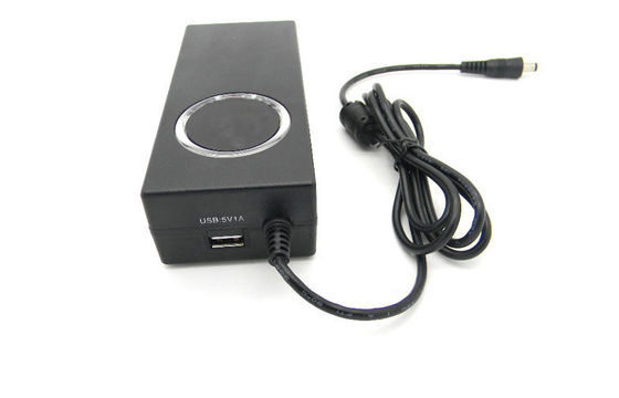 90W-Auto + Slim + niebieski LCD Uniwersalny adapter zasilania laptopa