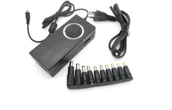 90W-Auto + Slim + niebieski LCD Uniwersalny adapter zasilania laptopa