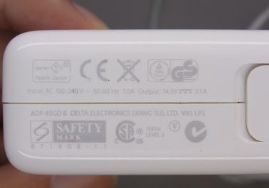 Oryginalny 45W zasilacz sieciowy ładowarka dla Apple 14.5V laptopy MB283LL / A-00