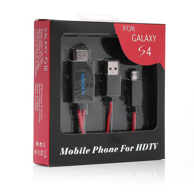 6.5 Stopy MHL 11 pin Micro USB Adapter HDMI 1080p HDTV Samsunga