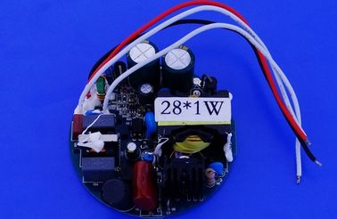 Sterownik stałoprądowy 1,28A, zasilacz diodowy do lampy 28W E40 / E27