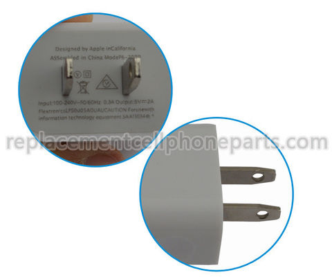 US / EU Mini Type Plug USB AC apple iphone power adapter for mobile phone