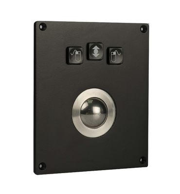 Czarny 25mm Wojskowy Trackball wandaloodporna Z Czerwoną żywicy fenolowej mechnical