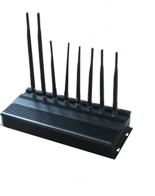 35dBm 4G WIFI High Power Jammer / Blocker EST-808N3 dla wojska, czarny