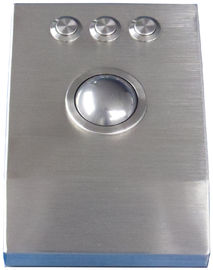 Wytrzymałe metalowe ze stali nierdzewnej pulpitu 38mm laser trackball z rozdzielczością 1200 DPI