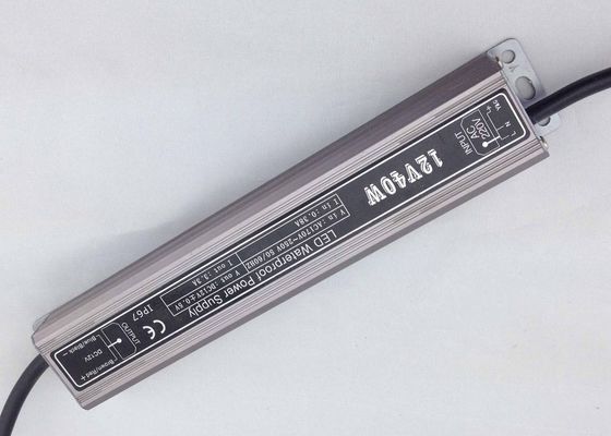 IP67 Zasilacz stały Napięcie zasilania LED dla paska, 40W LED Driver
